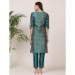 Picture of Charming Silk Sea Green Readymade Salwar Kameez