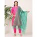 Picture of Graceful Silk Deep Pink Readymade Salwar Kameez