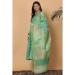 Picture of Chiffon & Silk Dark Sea Green Readymade Salwar Kameez