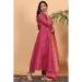 Picture of Chiffon & Silk Light Pink Readymade Salwar Kameez