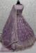 Picture of Amazing Silk Medium Purple Lehenga Choli