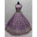 Picture of Amazing Silk Medium Purple Lehenga Choli
