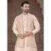 Picture of Pretty Silk Pale Golden Rod Kurtas