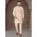 Picture of Pretty Silk Pale Golden Rod Kurtas
