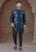 Picture of Stunning Silk Navy Blue Kurtas