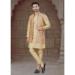 Picture of Grand Silk Tan Kurtas