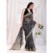 Picture of Stunning Georgette Black Saree