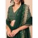 Picture of Sublime Georgette Forest Green Lehenga Choli