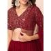 Picture of Marvelous Georgette Maroon Lehenga Choli