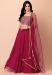 Picture of Splendid Georgette Rosy Brown Lehenga Choli