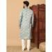 Picture of Resplendent Cotton Silver Kurtas