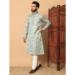 Picture of Resplendent Cotton Silver Kurtas