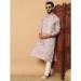 Picture of Pleasing Cotton Rosy Brown Kurtas