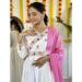 Picture of Admirable Rayon Off White Readymade Salwar Kameez