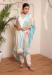 Picture of Superb Rayon White Readymade Salwar Kameez