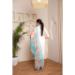 Picture of Superb Rayon White Readymade Salwar Kameez
