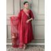 Picture of Statuesque Chiffon Maroon Readymade Salwar Kameez