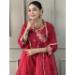 Picture of Statuesque Chiffon Maroon Readymade Salwar Kameez
