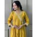 Picture of Beauteous Chiffon Golden Rod Readymade Salwar Kameez