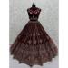 Picture of Sublime Chiffon & Cotton Maroon Lehenga Choli