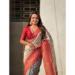 Picture of Charming Cotton & Linen Maroon Saree