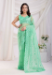 Picture of Delightful Net Medium Aqua Marine Saree