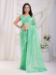 Picture of Delightful Net Medium Aqua Marine Saree