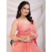 Picture of Bewitching Net Light Pink Saree