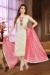 Picture of Fine Silk Rosy Brown Straight Cut Salwar Kameez
