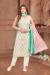 Picture of Wonderful Silk Burly Wood Straight Cut Salwar Kameez