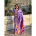 Picture of Ravishing Silk Slate Blue Saree