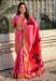Picture of Excellent Silk Hot Pink Saree