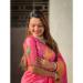 Picture of Excellent Silk Hot Pink Saree