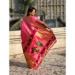 Picture of Excellent Silk Hot Pink Saree