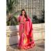 Picture of Excellent Silk Hot Pink Saree