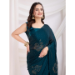 Picture of Classy Silk Teal Saree