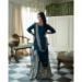 Picture of Bewitching Georgette Navy Blue Readymade Salwar Kameez