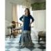 Picture of Bewitching Georgette Navy Blue Readymade Salwar Kameez