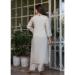 Picture of Alluring Chiffon Off White Readymade Salwar Kameez