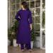 Picture of Amazing Chiffon Purple Readymade Salwar Kameez
