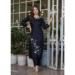 Picture of Sublime Chiffon Black Readymade Salwar Kameez