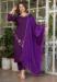 Picture of Chiffon Dark Slate Blue Readymade Salwar Kameez