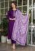 Picture of Chiffon Midnight Blue Readymade Salwar Kameez