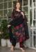 Picture of Enticing Silk Black Readymade Salwar Kameez