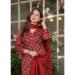 Picture of Admirable Silk Indian Red Readymade Salwar Kameez