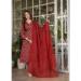 Picture of Admirable Silk Indian Red Readymade Salwar Kameez