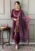Picture of Appealing Silk Maroon Readymade Salwar Kameez
