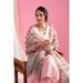 Picture of Comely Silk Rosy Brown Readymade Salwar Kameez