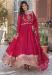 Picture of Excellent Georgette Pink Readymade Gown