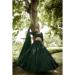 Picture of Nice Georgette Forest Green Lehenga Choli